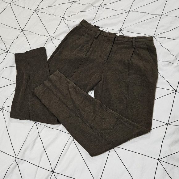 Aritzia Babaton Benjamin Low Rise Relaxed Tapered Leg Pant Size 6 - Picture 2 of 9